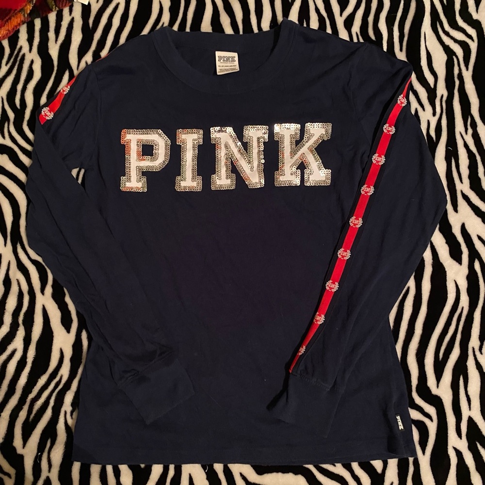 VS Pink bling pullover size XSmall